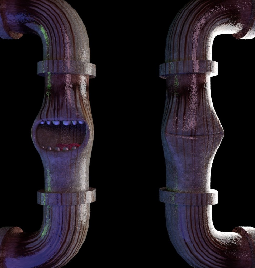 Pipes With Mouths for Lipsync Tutorial preview image 1